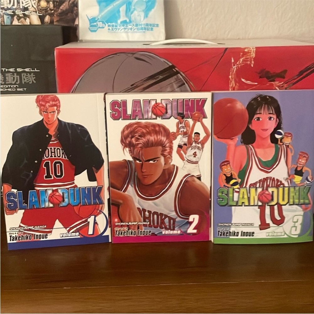 Slam Dunk Manga English Volumes 1-3